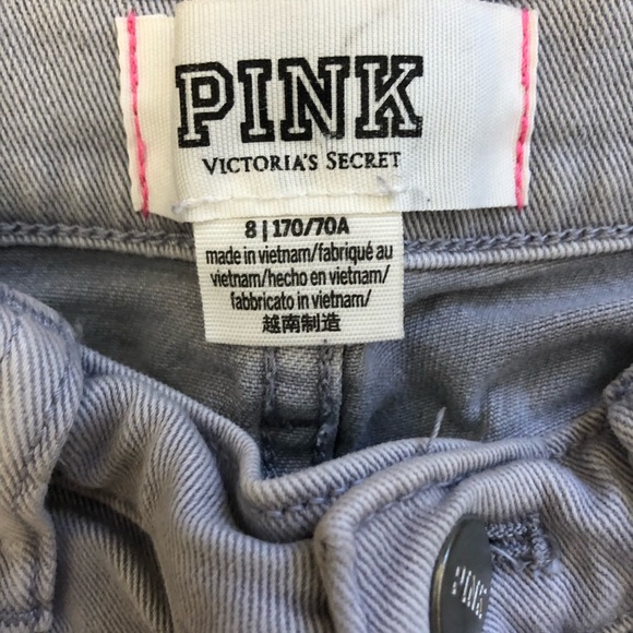 4 Pairs of VS PINK High Waist Shorts SZ. 8 - Picture 4 of 13